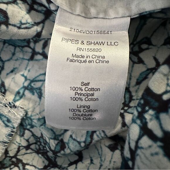 Veronica Beard Tanay Batik Puff Sleeve Jumpsuit - Picture 10 of 10